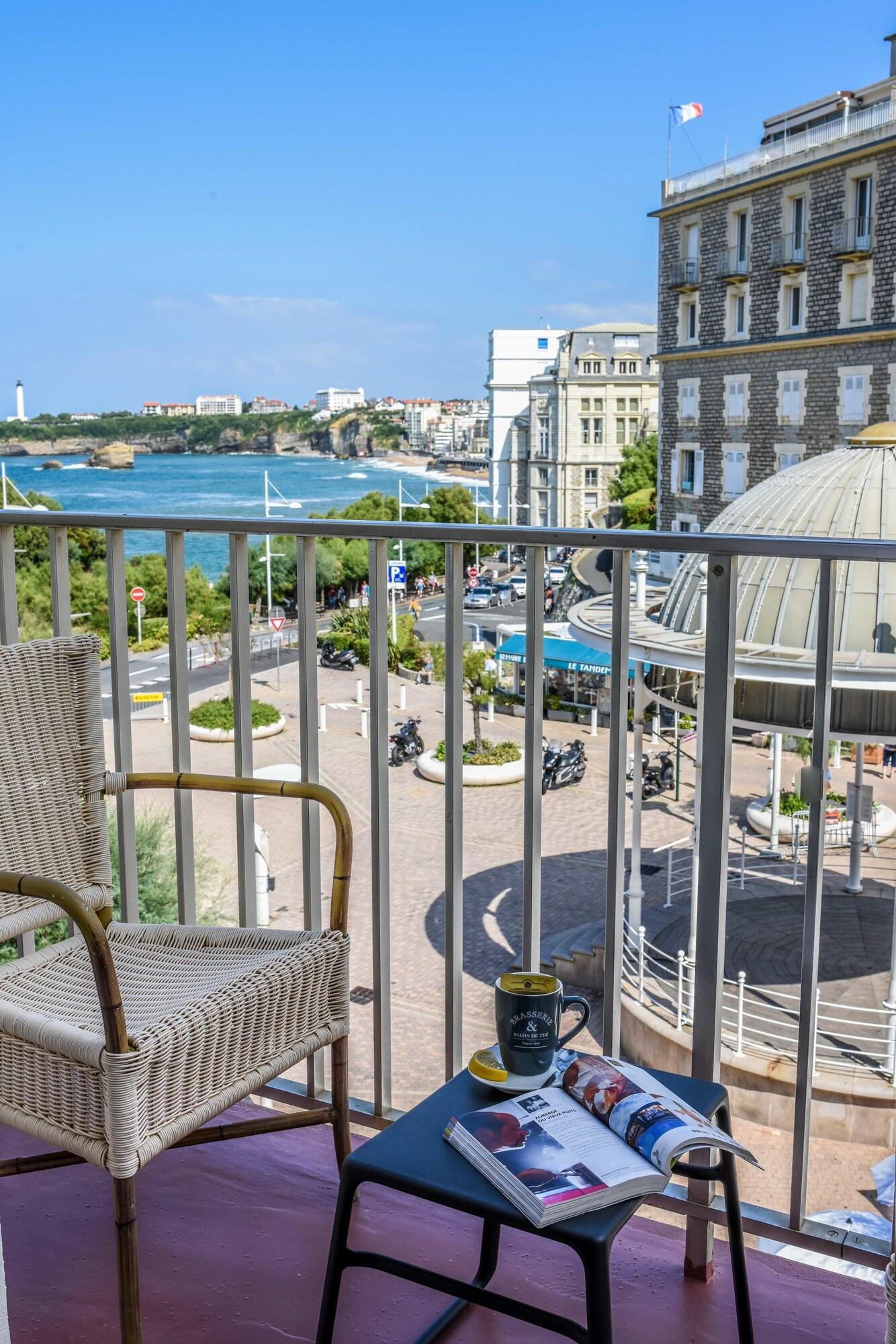 Hotel De L'Ocean 비아히쯔 외부 사진