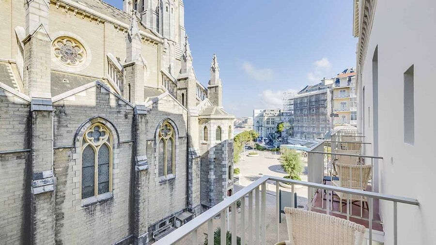 Hotel De L'Ocean 비아히쯔 외부 사진